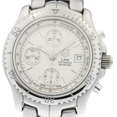 タグホイヤー リンク クロノグラフ CT2113 自動巻き メンズ 【中古】