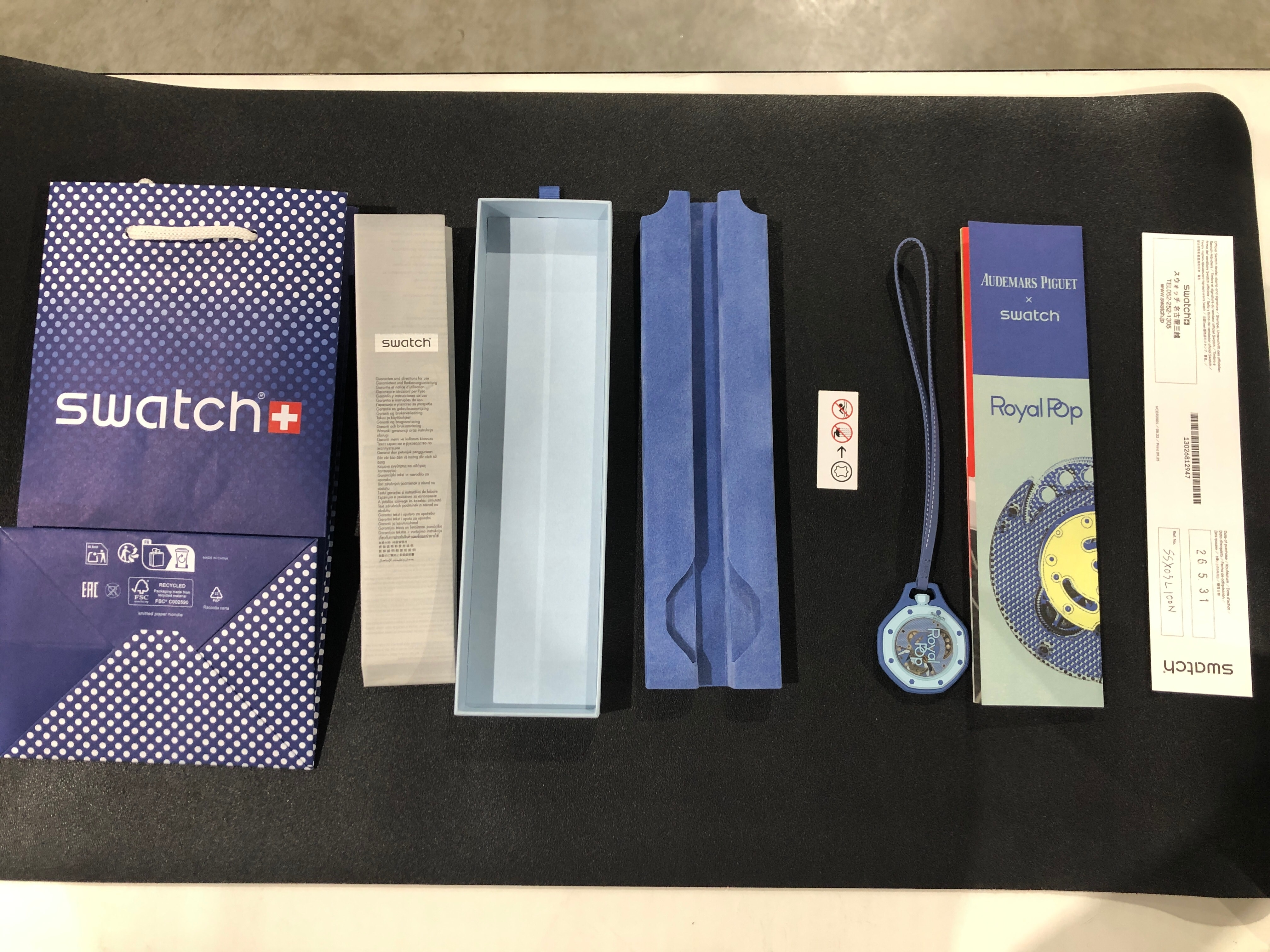 Swatch x Audemars Piguet Royal Pop Lan Ba "Blue"