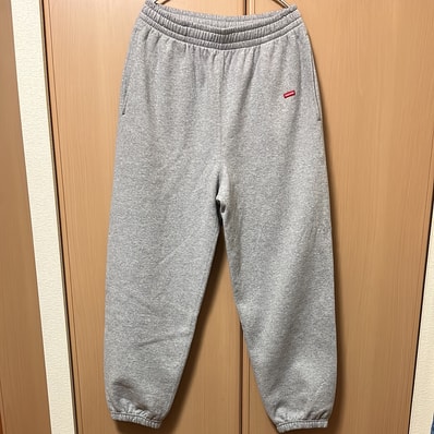 Supreme Small Box Sweatpant (25FW) "Heather Grey"