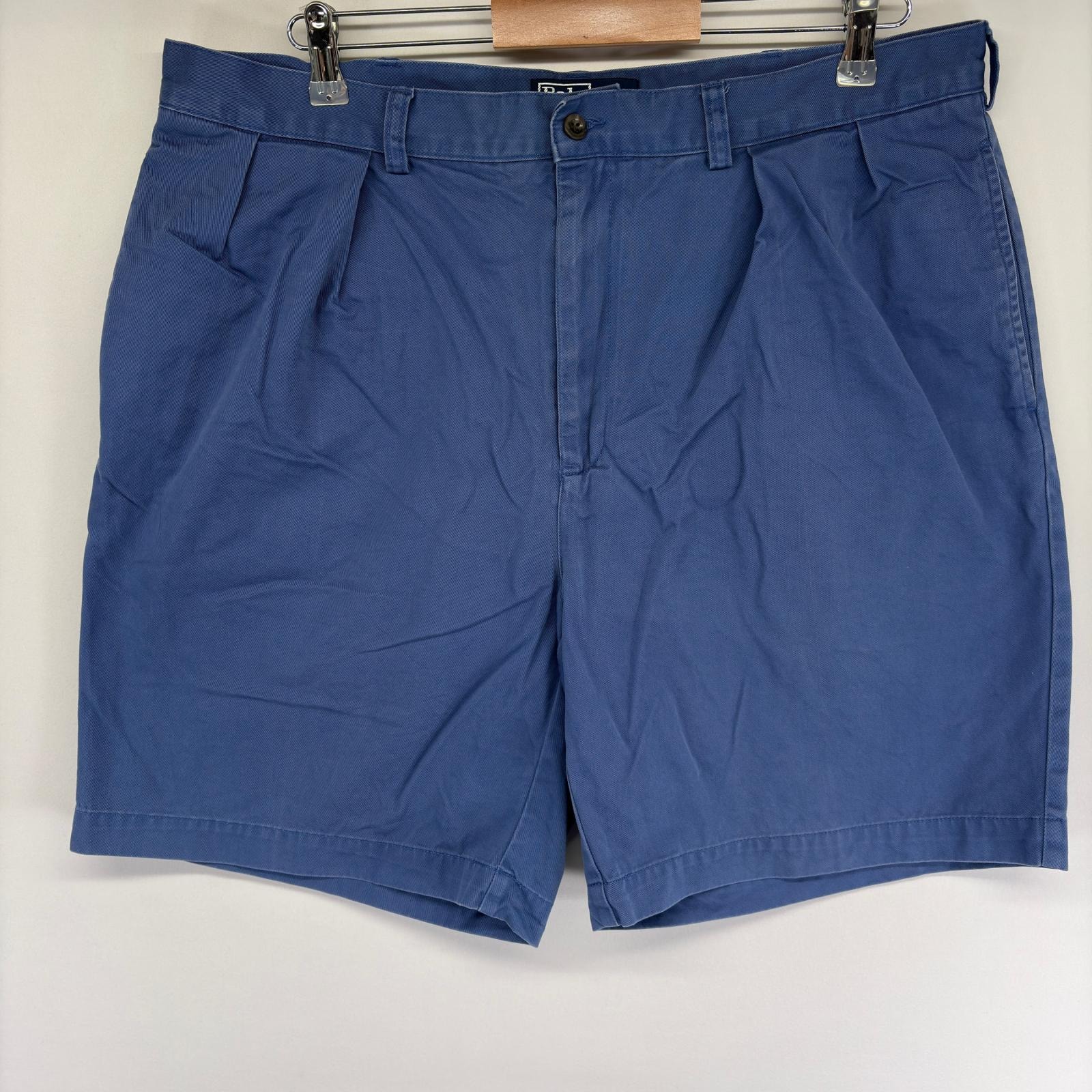 古着 ポロバイラルフローレン Polo by Ralph Lauren パンツ チノパン ハーフパンツ ショート TYLER SHORT w38  ブルー系 メンズ