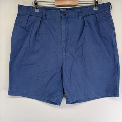 古着 ポロバイラルフローレン Polo by Ralph Lauren パンツ チノパン ハーフパンツ ショート TYLER SHORT w38 ブルー系 メンズ