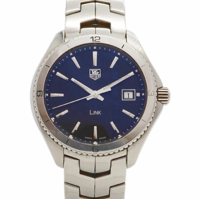 【6wda0009】タグホイヤー リンク WAT1110 黒文字盤【中古】腕時計 メンズ