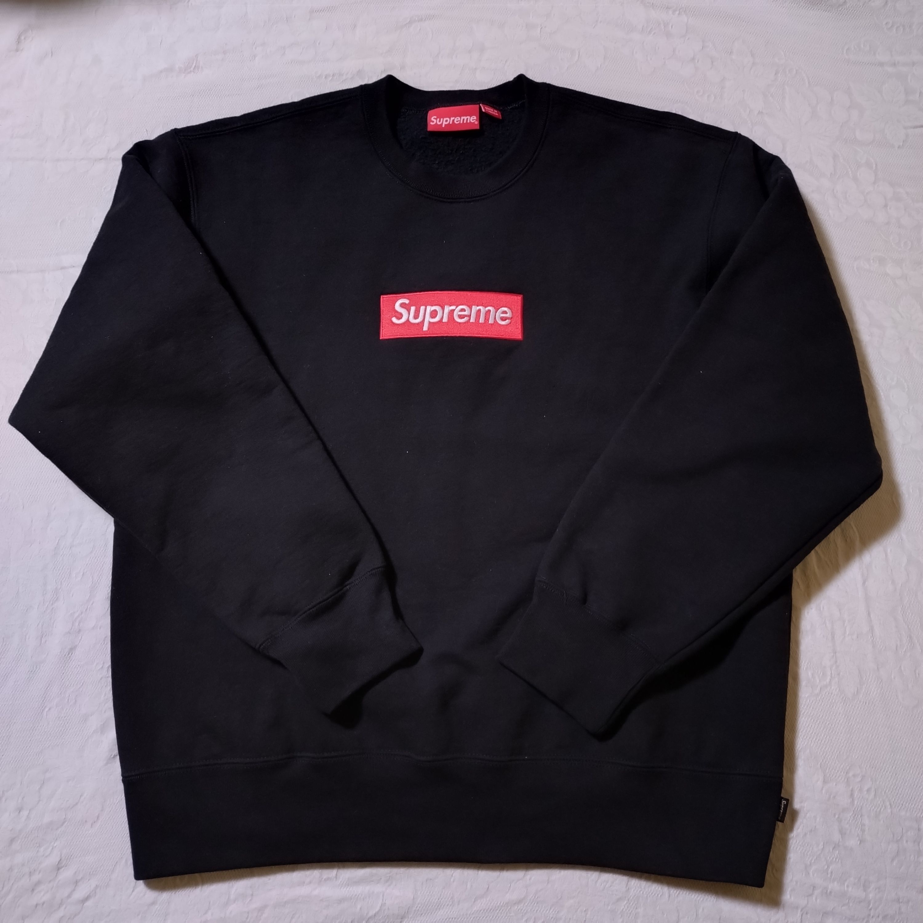 Supreme Box Logo Crewneck "Black" (22FW)