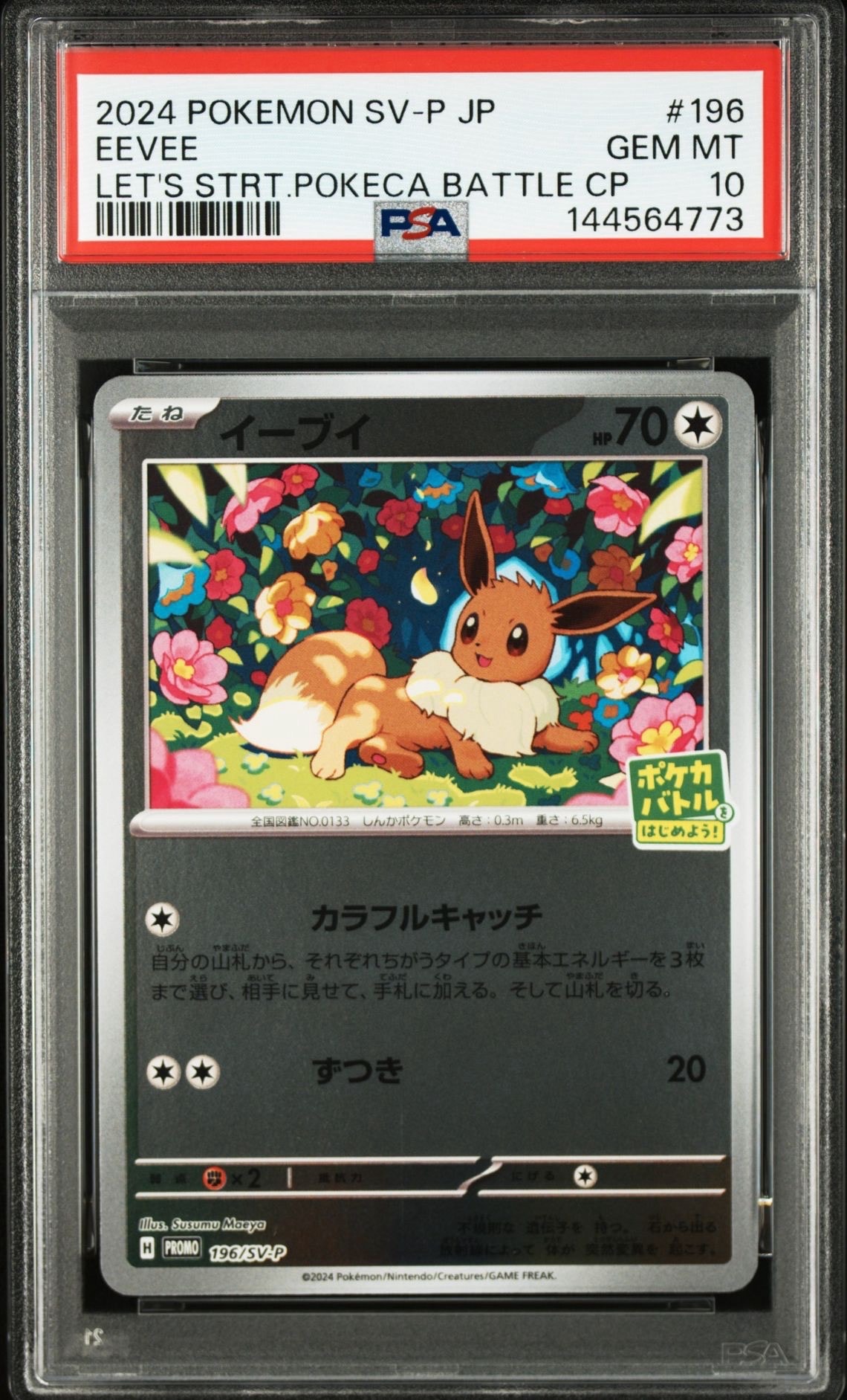 イーブイ P [SV-P-SM 196](プロモカードパック「ポケカバトルをはじめ