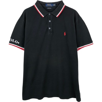 古着 ラルフローレン Ralph Lauren POLO RALPH LAUREN CUSTOM SLIM FIT 半袖 ポロシャツ メンズXL相当/eaa657056