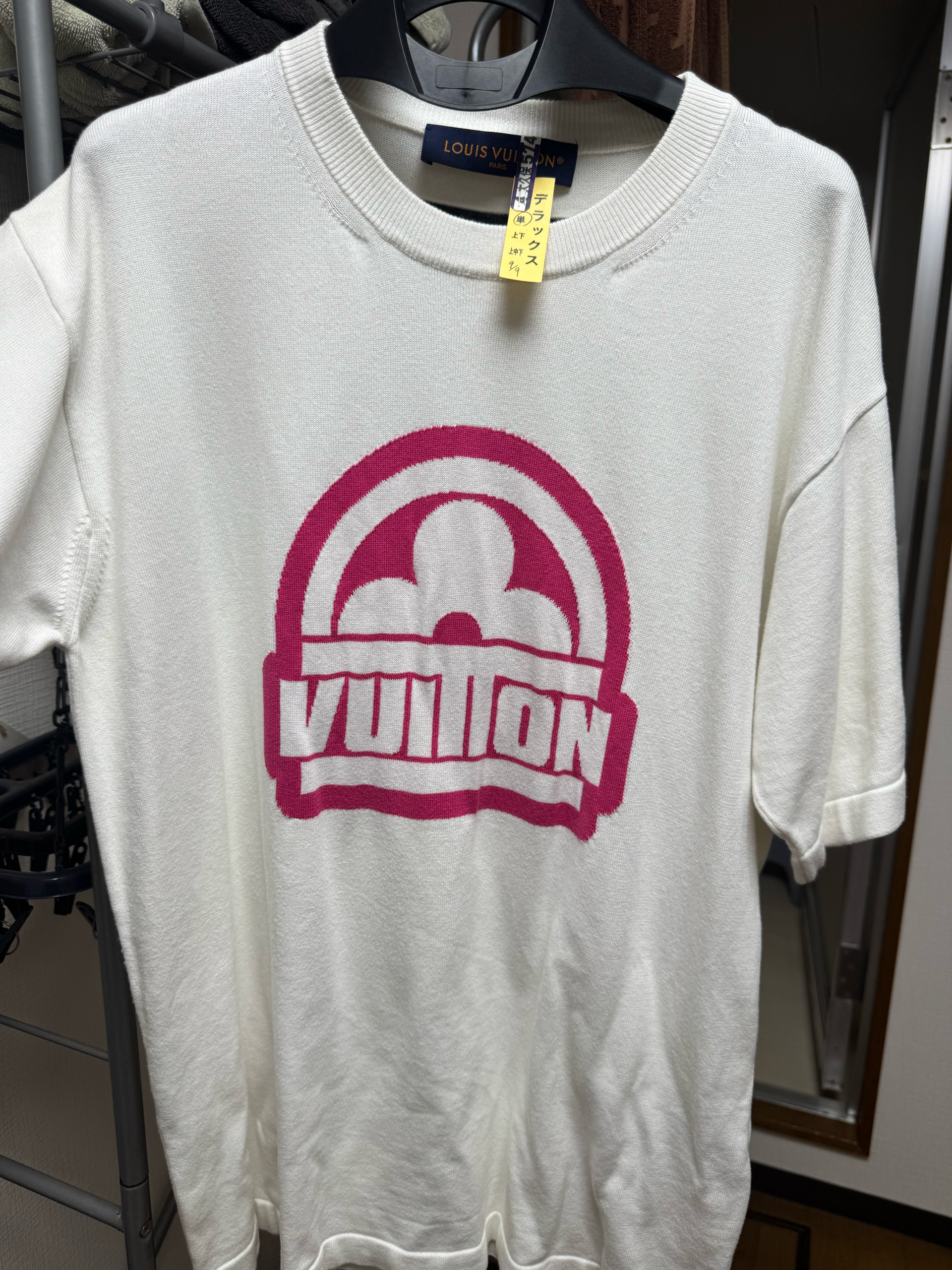 LOUIS VUITTON 23AW コットンニット 半袖 ニット