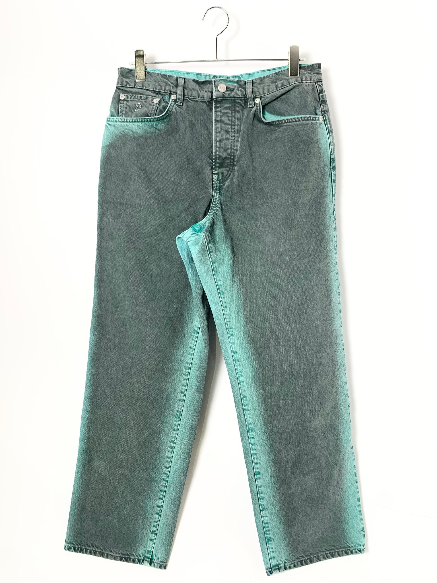 Stussy Spray Dye Big OL' Jeans "Black"