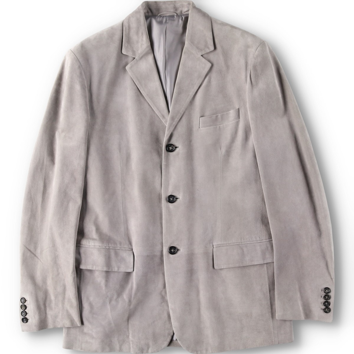 古着 ジルサンダー JIL SANDER スエードレザーテーラードジャケット イタリア製 メンズM相当/yaa000313
