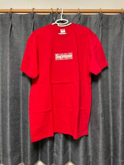 Supreme Bandana Box Logo Tee "Red"
