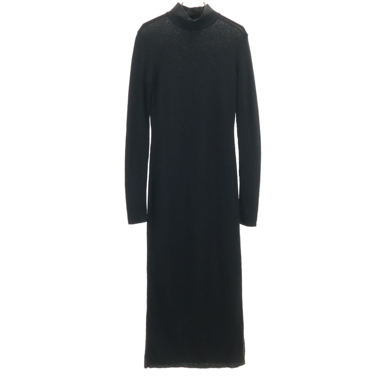 ZARA ザラ 長袖 ニット ワンピース S ブラック