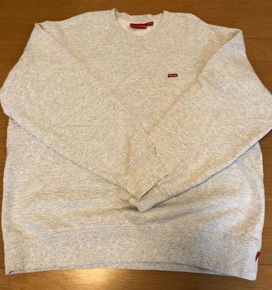 Supreme Small Box Crewneck "Ash Grey" (21FW)