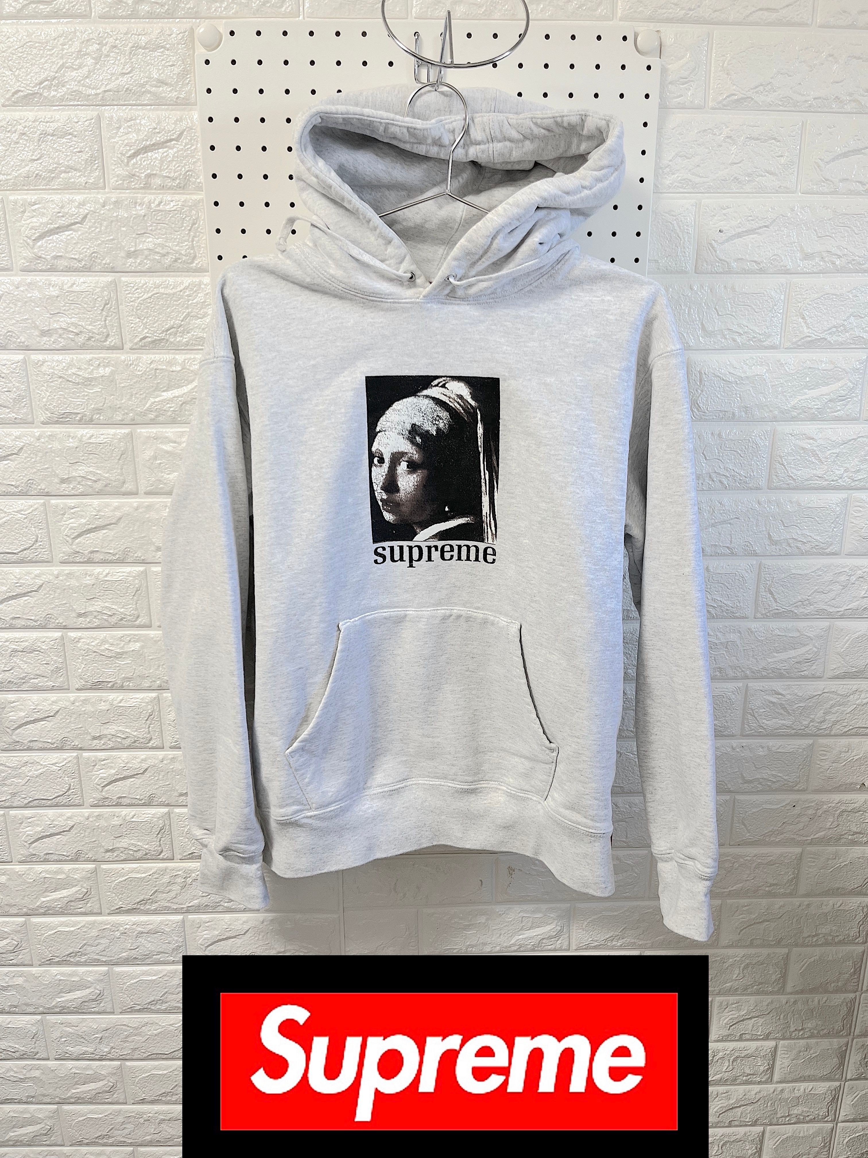 Supreme Pearl Hooded Sweatshirt "Grey"