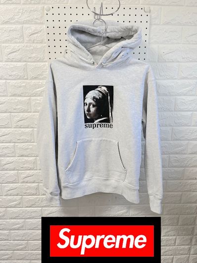 Supreme Pearl Hooded Sweatshirt "Grey"