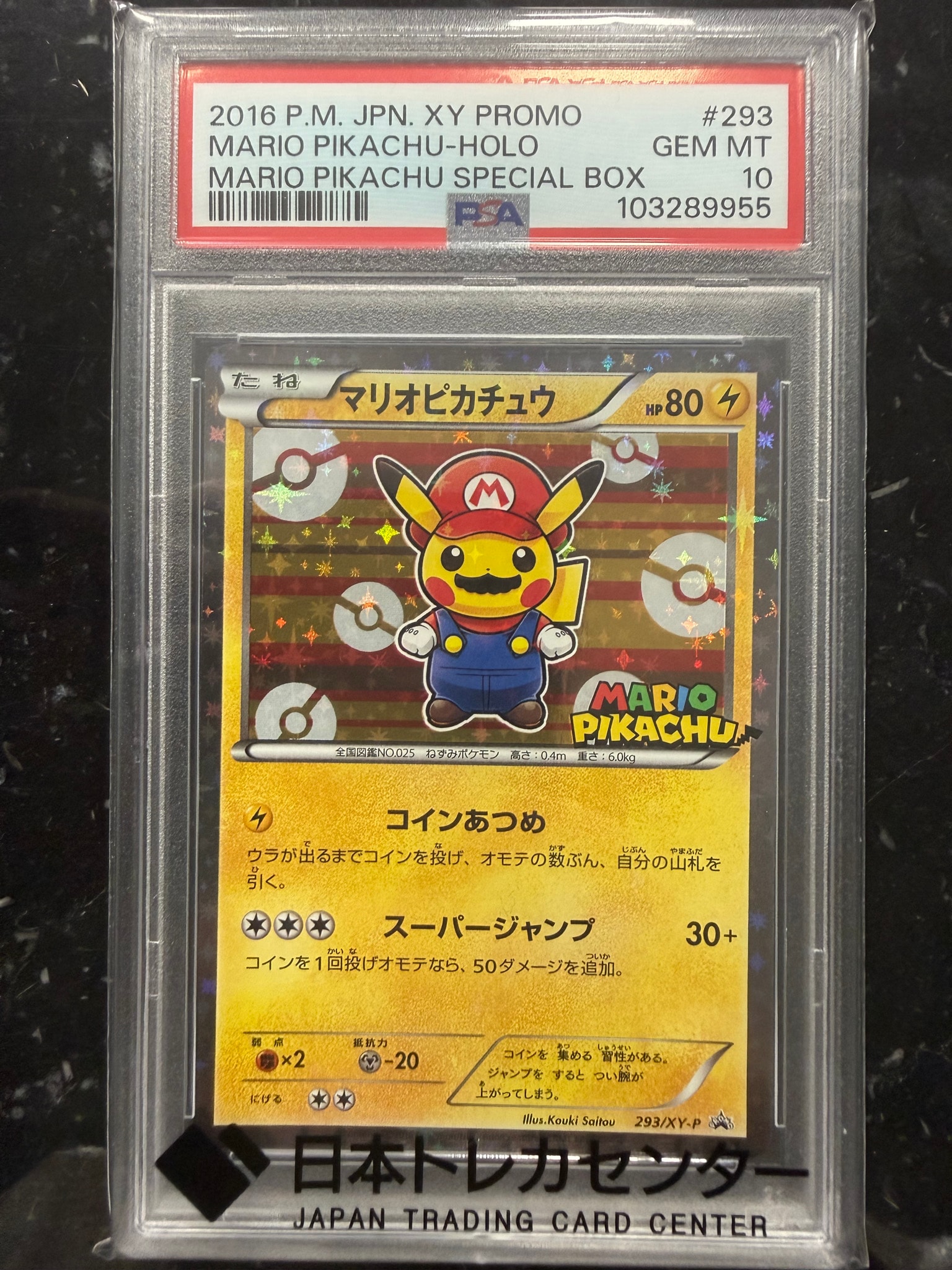 マリオピカチュウ: プロモ[XY-P 293/XY-P](プロモーションカード「XY-P