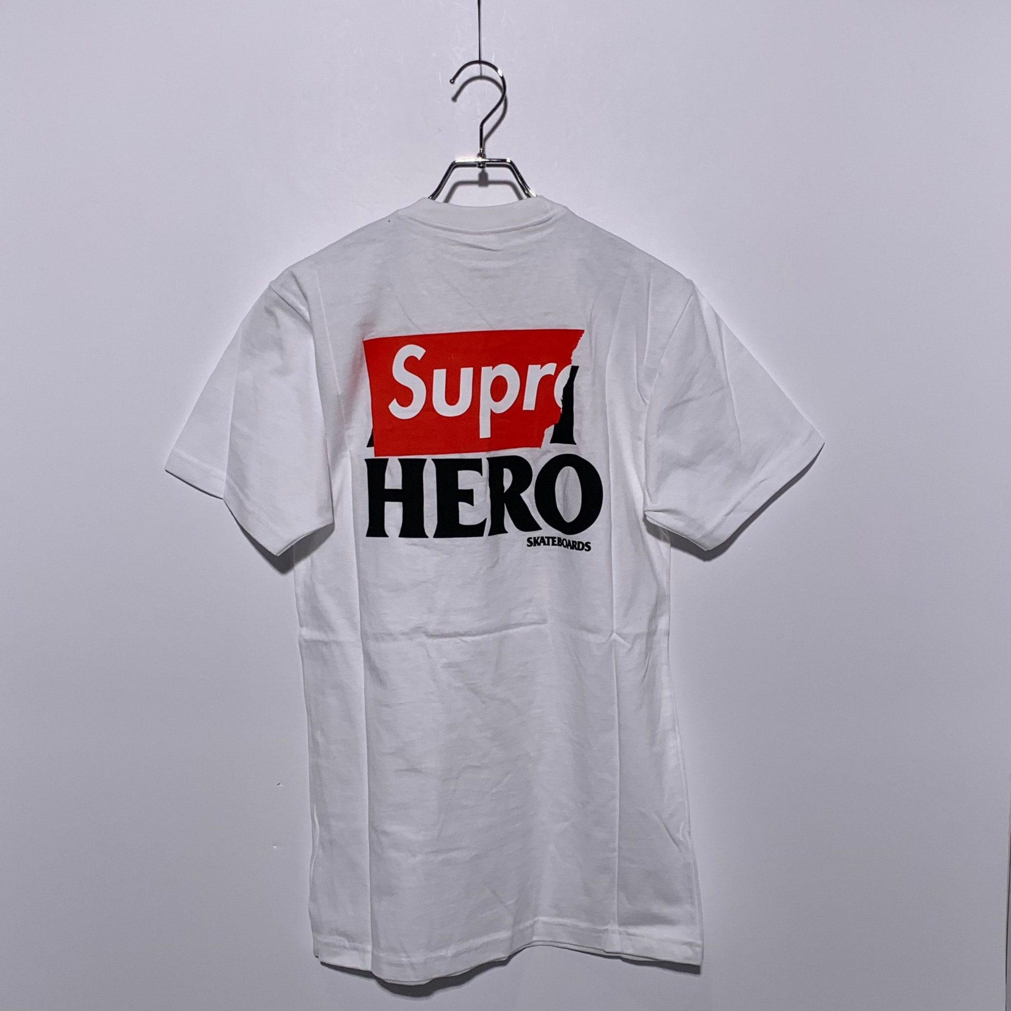 Supreme x ANTIHERO Logo Pocket Tee "White"