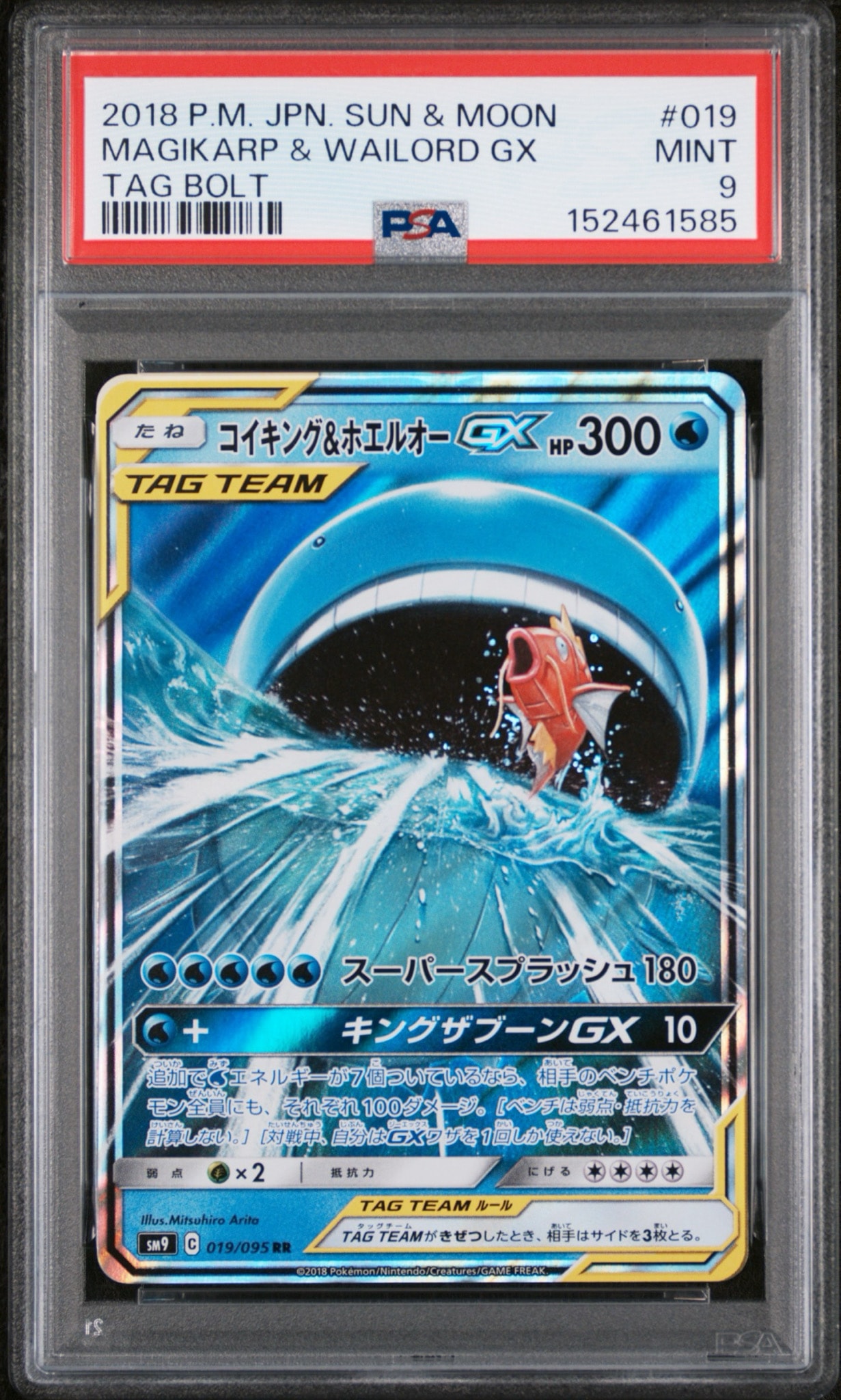 コイキング&ホエルオーGX RR [SM9 019/095](拡張パック「タッグボルト」)