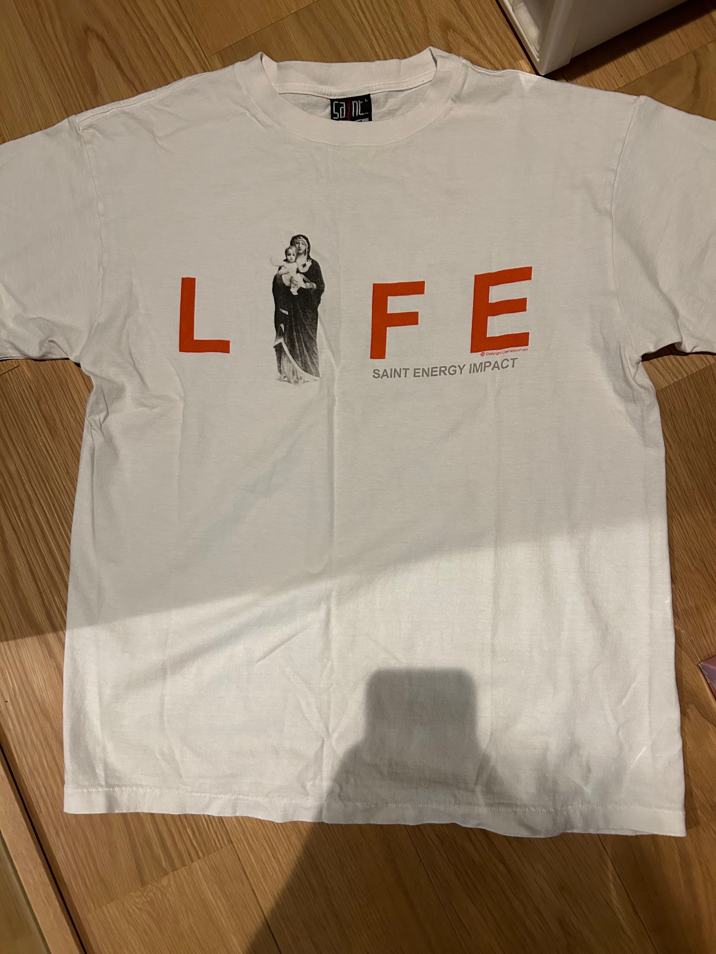 SAINT Mxxxxxx  Life Maria Tee "White"