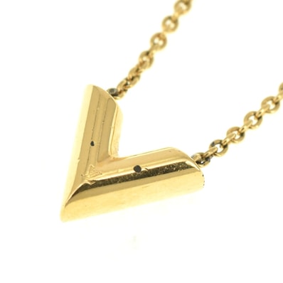 ルイ・ヴィトン LOUIS VUITTON M61083 ネックレス エセンシャルV レディース S#140425