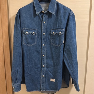 WTAPS Allman / LS / Cotton. Denim "Indigo"