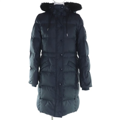 美品 コーチ ダウンコート ブラック レディース S