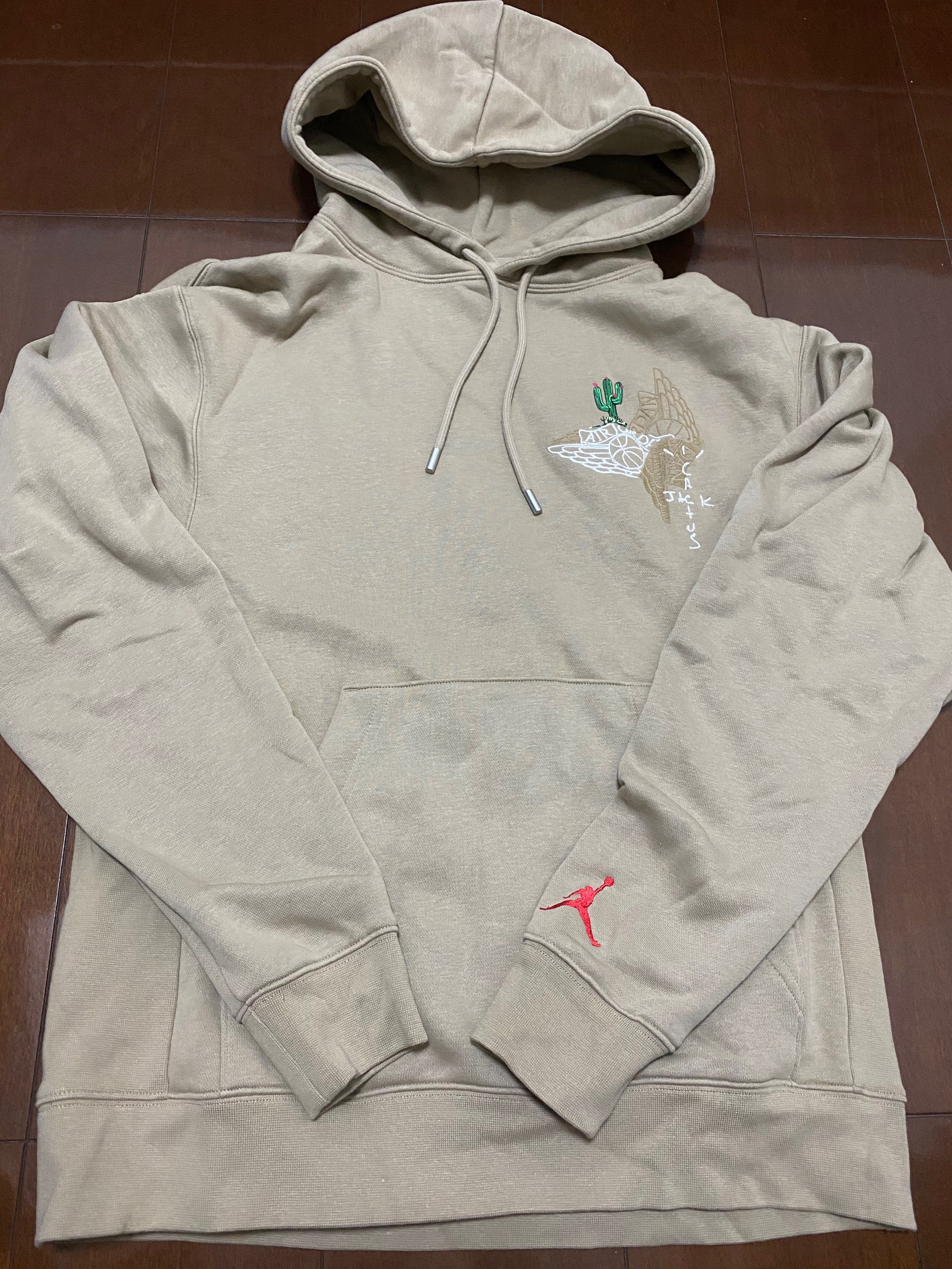 Air Jordan x Travis Cactus Jack Pullover Hoodie "Khaki Desert"