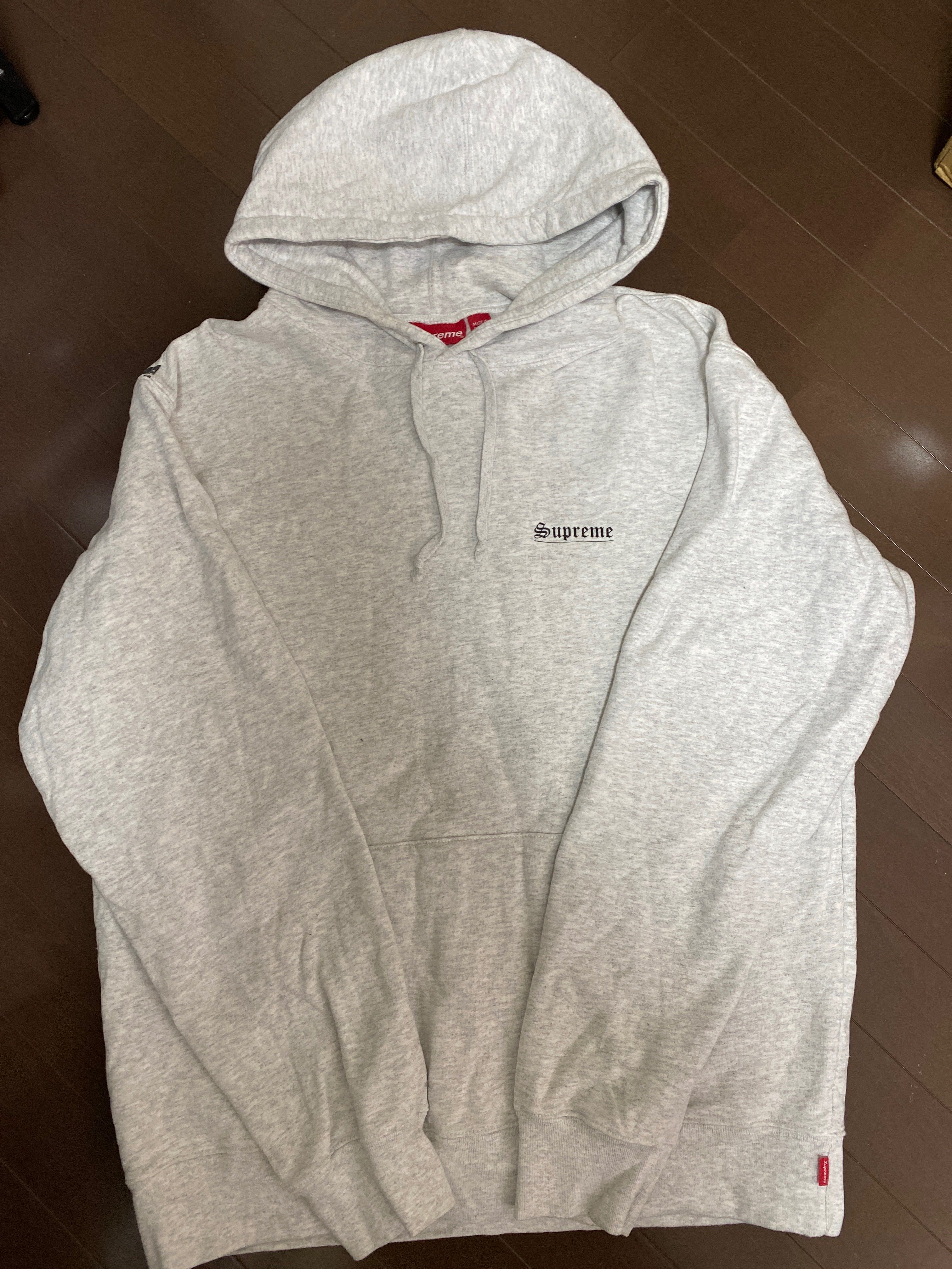 Supreme Mary Hooded Sweatshirt "Grey"