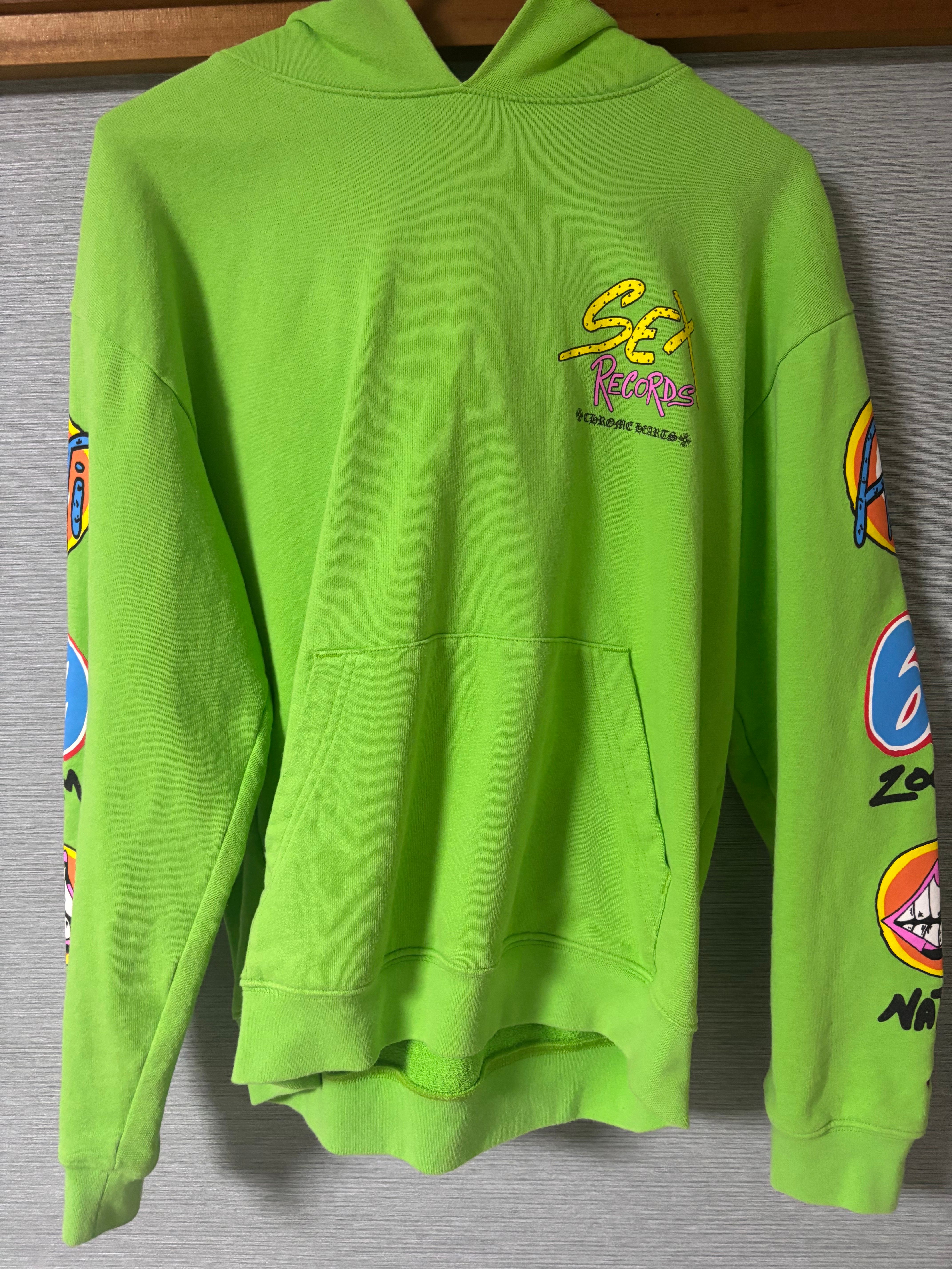 Chrome Hearts Matty Boy Sex Records Hoodie "Citrus"