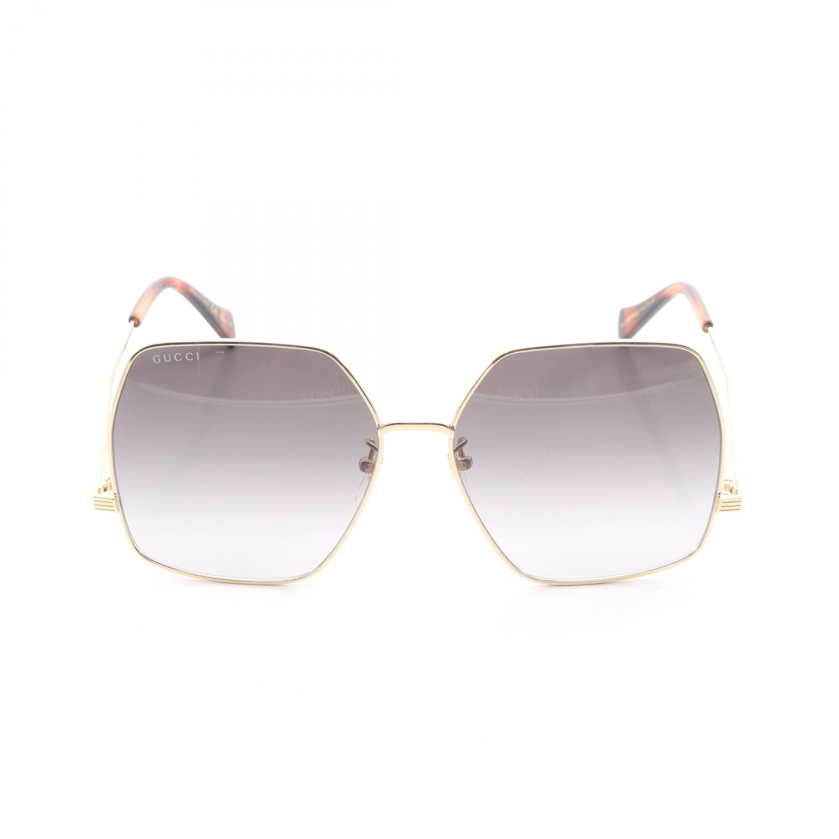 グッチ GUCCI サングラス 衣料品 GP レディース ゴールド系 GG1005S002 【新品】
