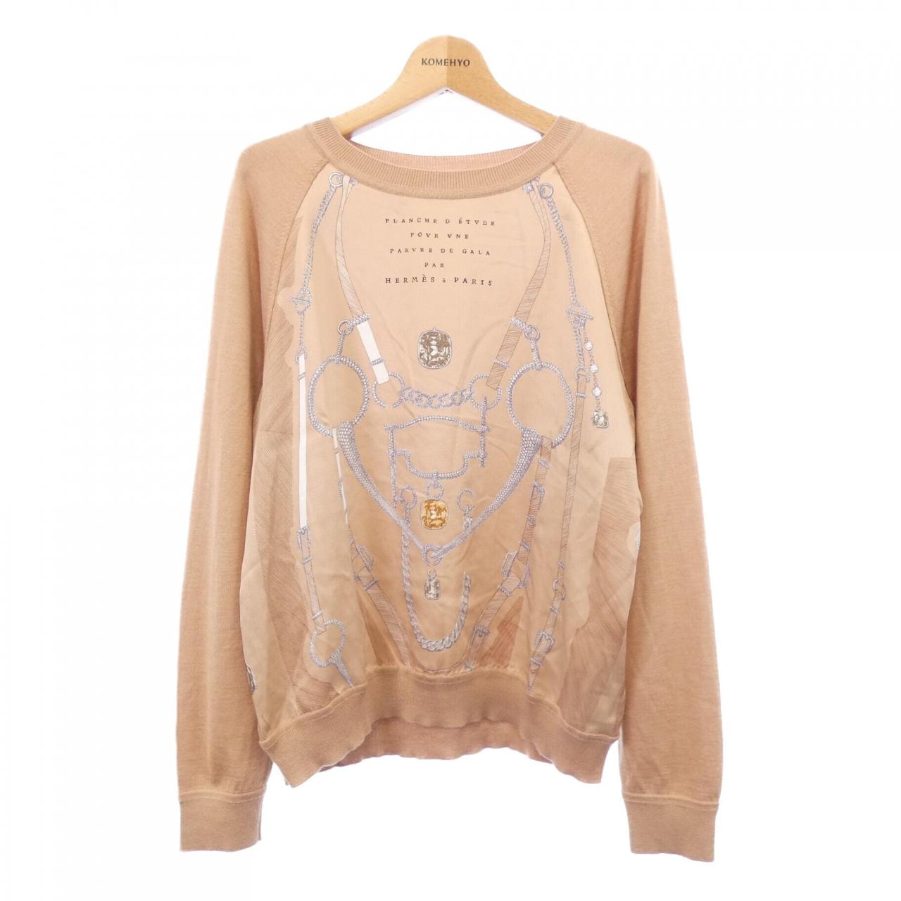 エルメス HERMES ETUDE POOR UNE PARURE DE GALA *86-7706 ツイルレーヌ. ニット