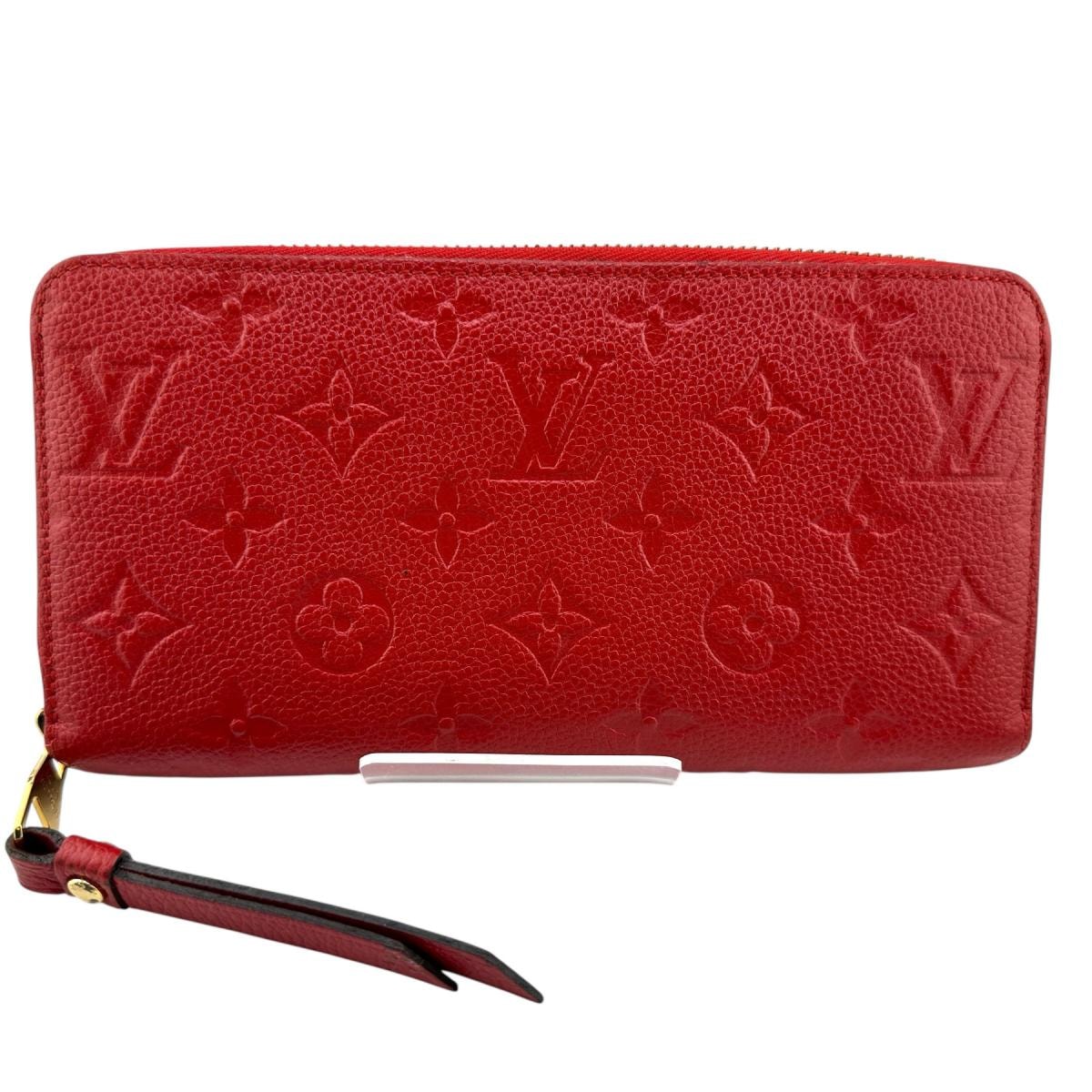 ルイヴィトン LOUIS VUITTON ジッピーウォレット M60547 モノグラムアンプラント 長財布