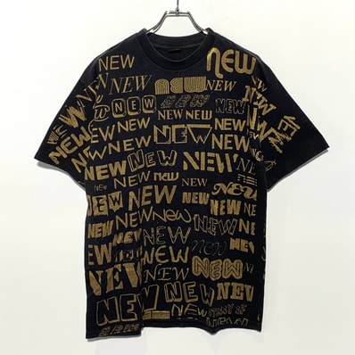 Stussy S/S New One T-Shirt "Black/Gold"