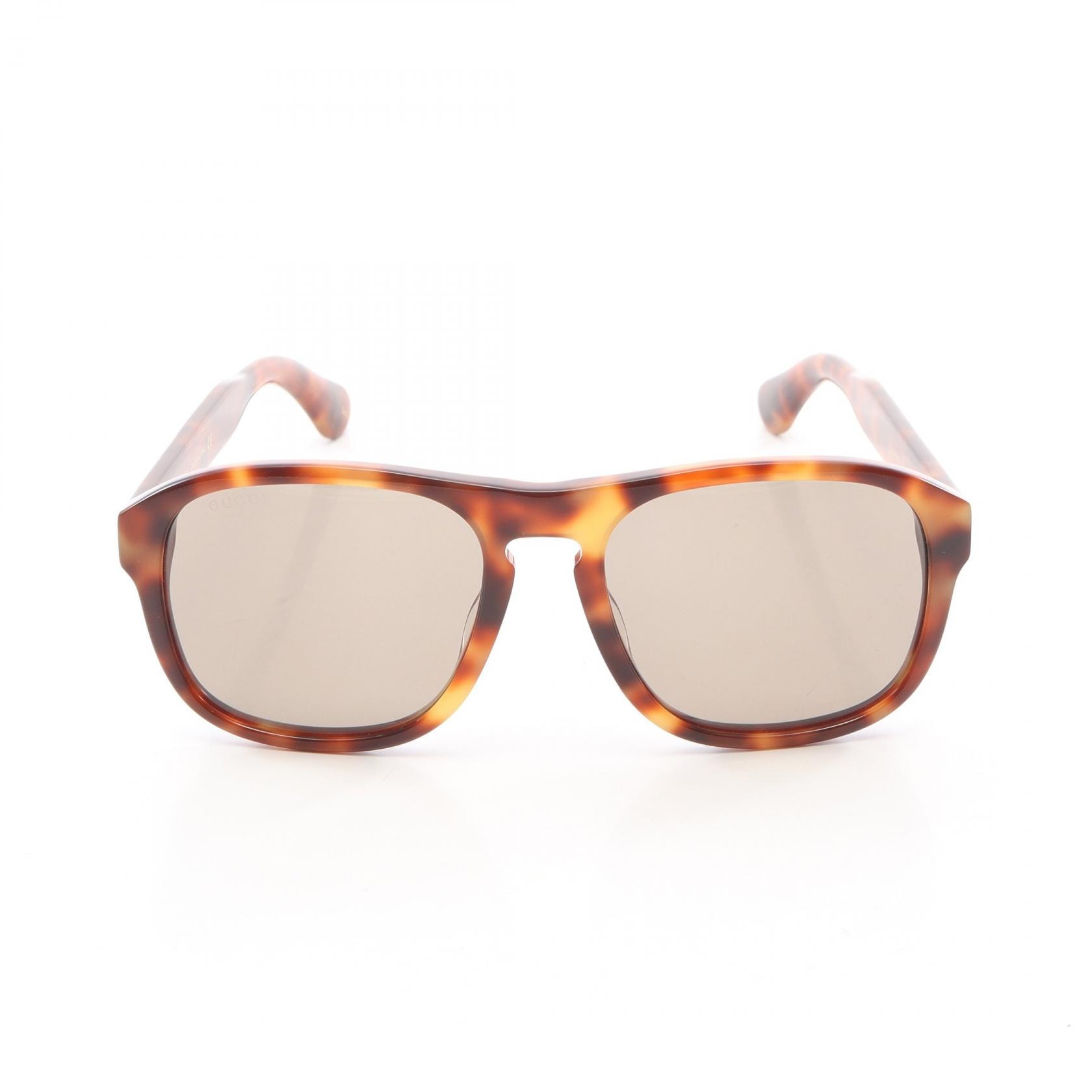 グッチ GUCCI サングラス 衣料品 プラスチック メンズ レディース ブラウン系 GG0583S3 【新品】