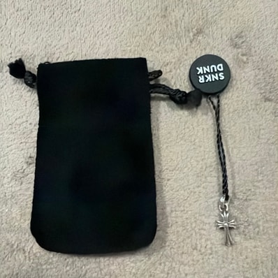 Chrome Hearts Cross Baby Fat Charm "Silver"