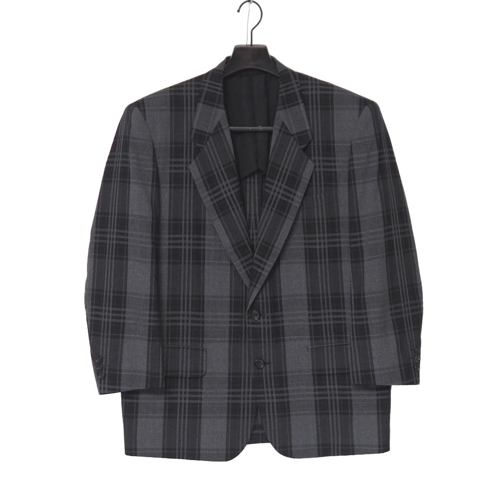 COMME des GARCONS HOMME コムデギャルソンオム ヴィンテージ テーラードジャケット サイズS 90’s AD1991 チェック ブレザー ブランド古着【中古】20260911/RB0936