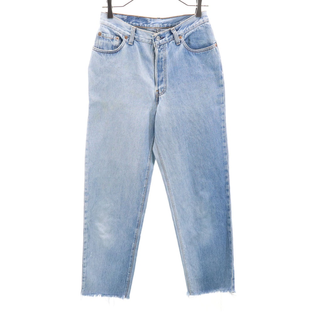 Levi's リーバイス 90s 17501-0115 USA製 カットオフ テーパードデニムパンツ 11 ボタンフライ