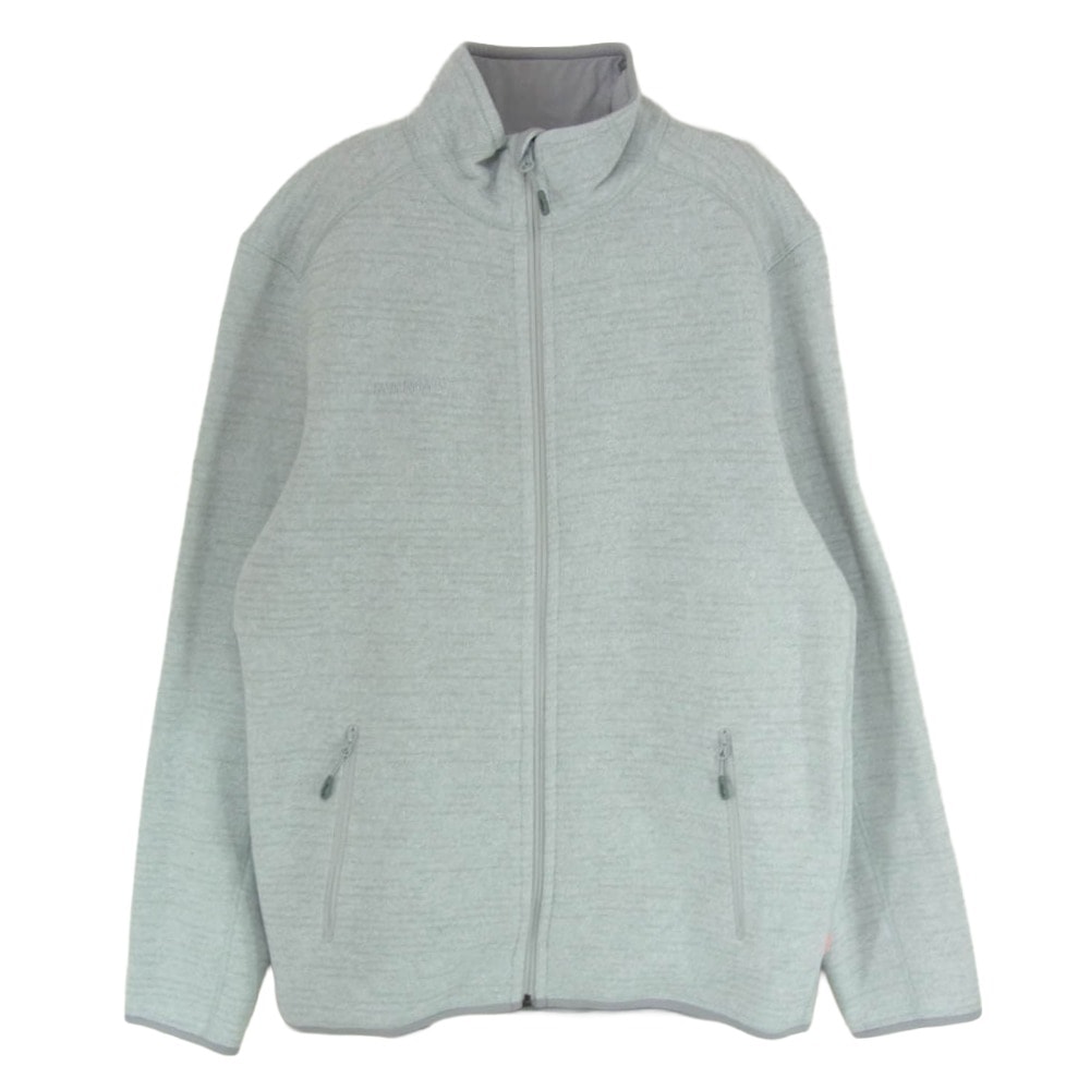 Mammut マムート ジャケット 1014-05460 Arctic ML Jacket POLARTEC アークティック ミッドレイヤー ポーラテック フリースジャケット グレー系 XL【中古】