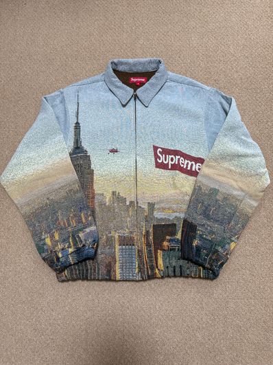 Supreme Aerial Tapestry Harrington Jacket Supreme Aerial Tapestry Harrington Jacket