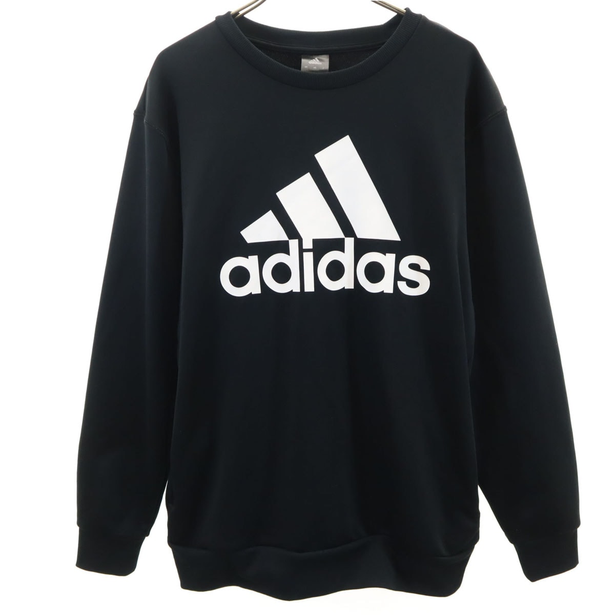 adidas アディダス 長袖 トレーナー L ブラック