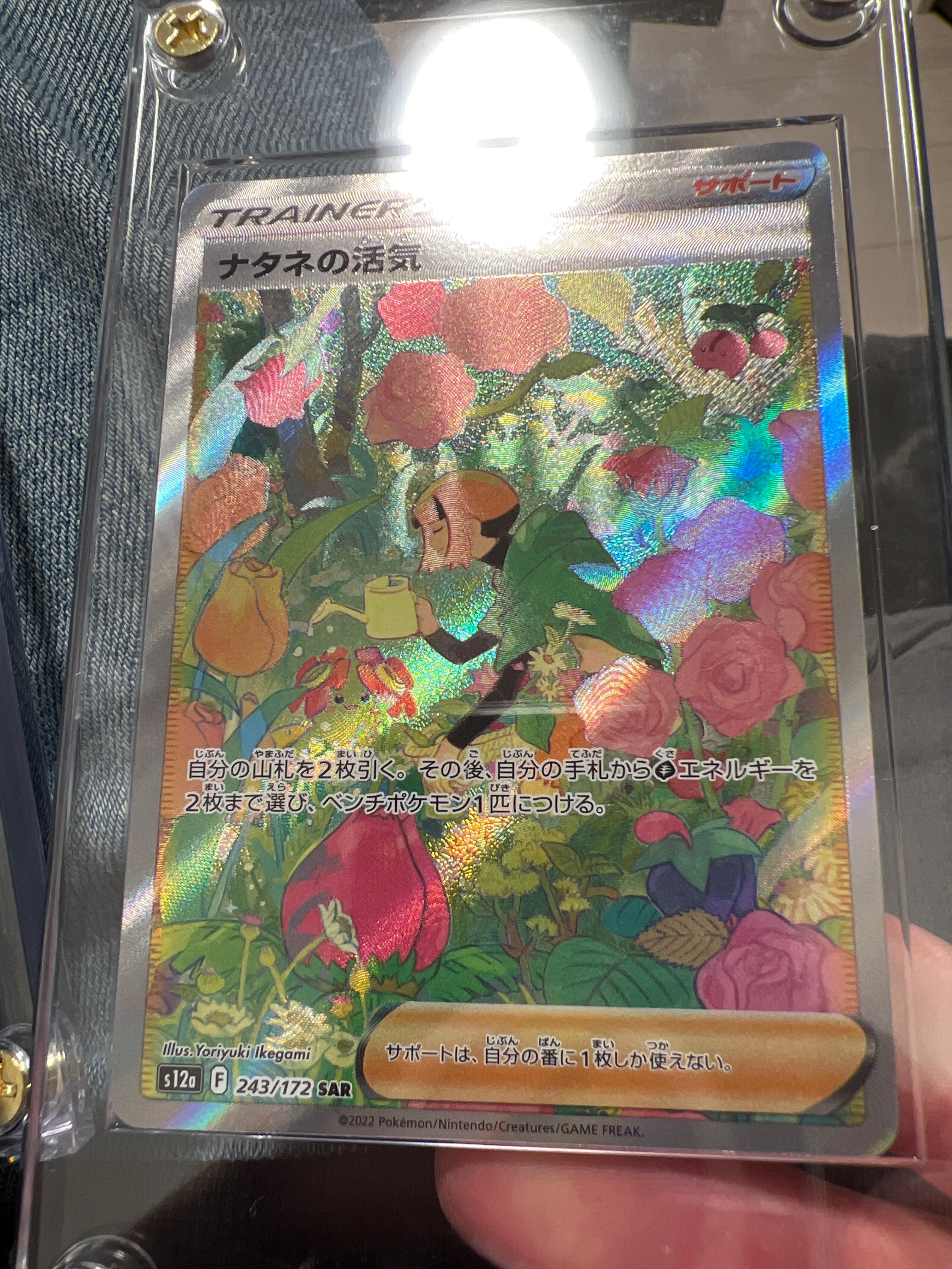 ナタネの活気 SAR[s12a 243/172](ハイクラスパック「VSTARユニバース」)