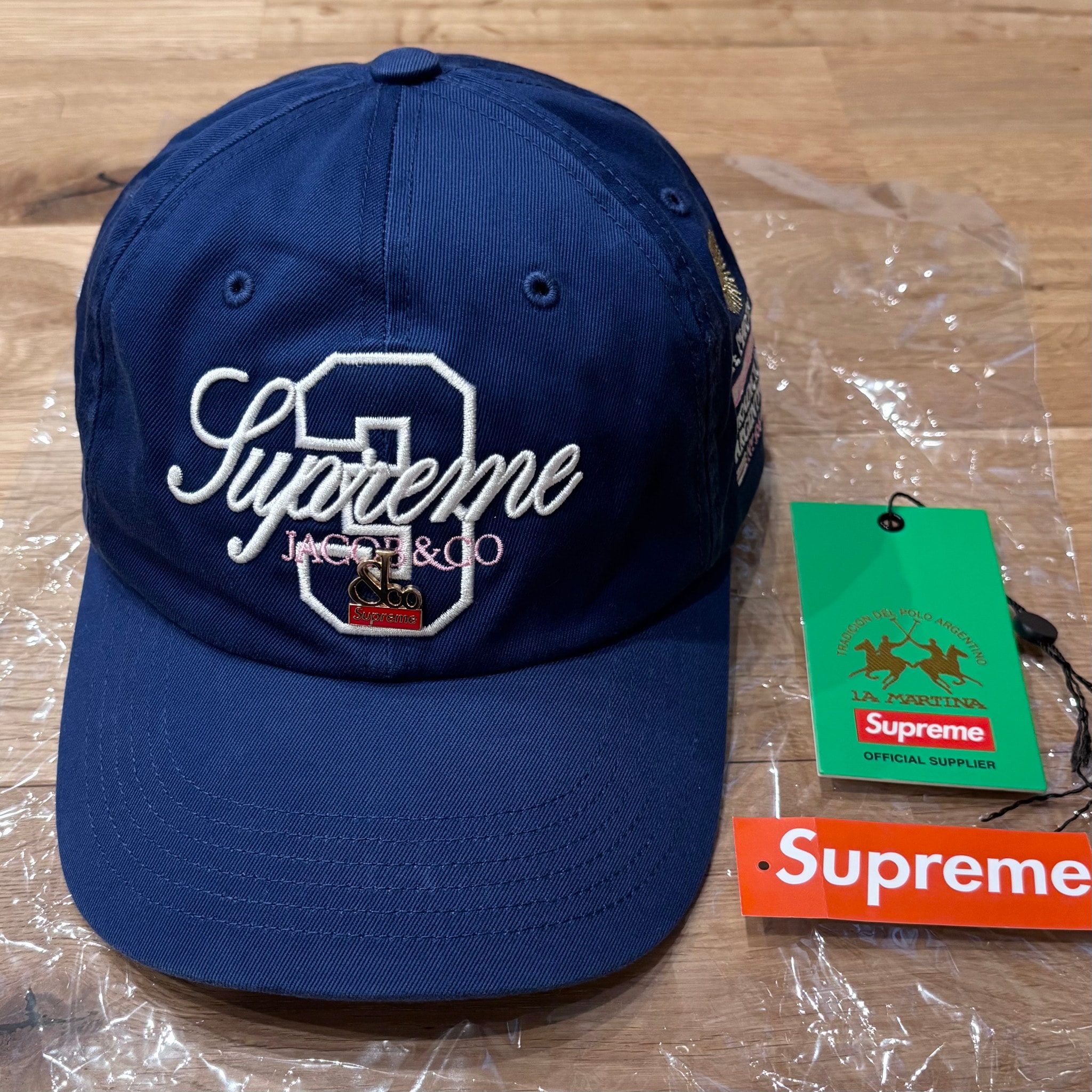 Supreme x La Martina 6-Panel "Navy"
