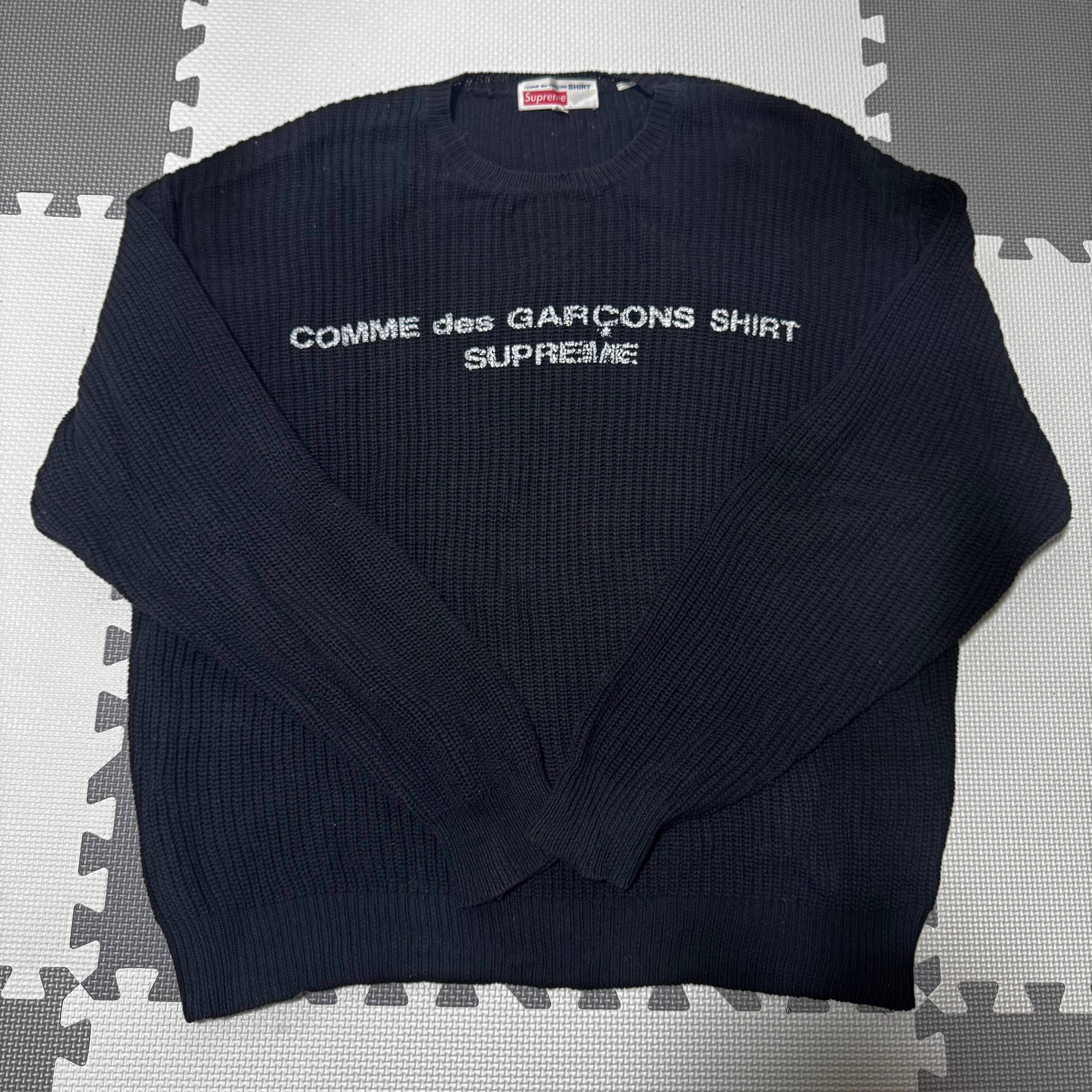 Supreme / Comme des Garçons SHIRT® Sweater "Black"