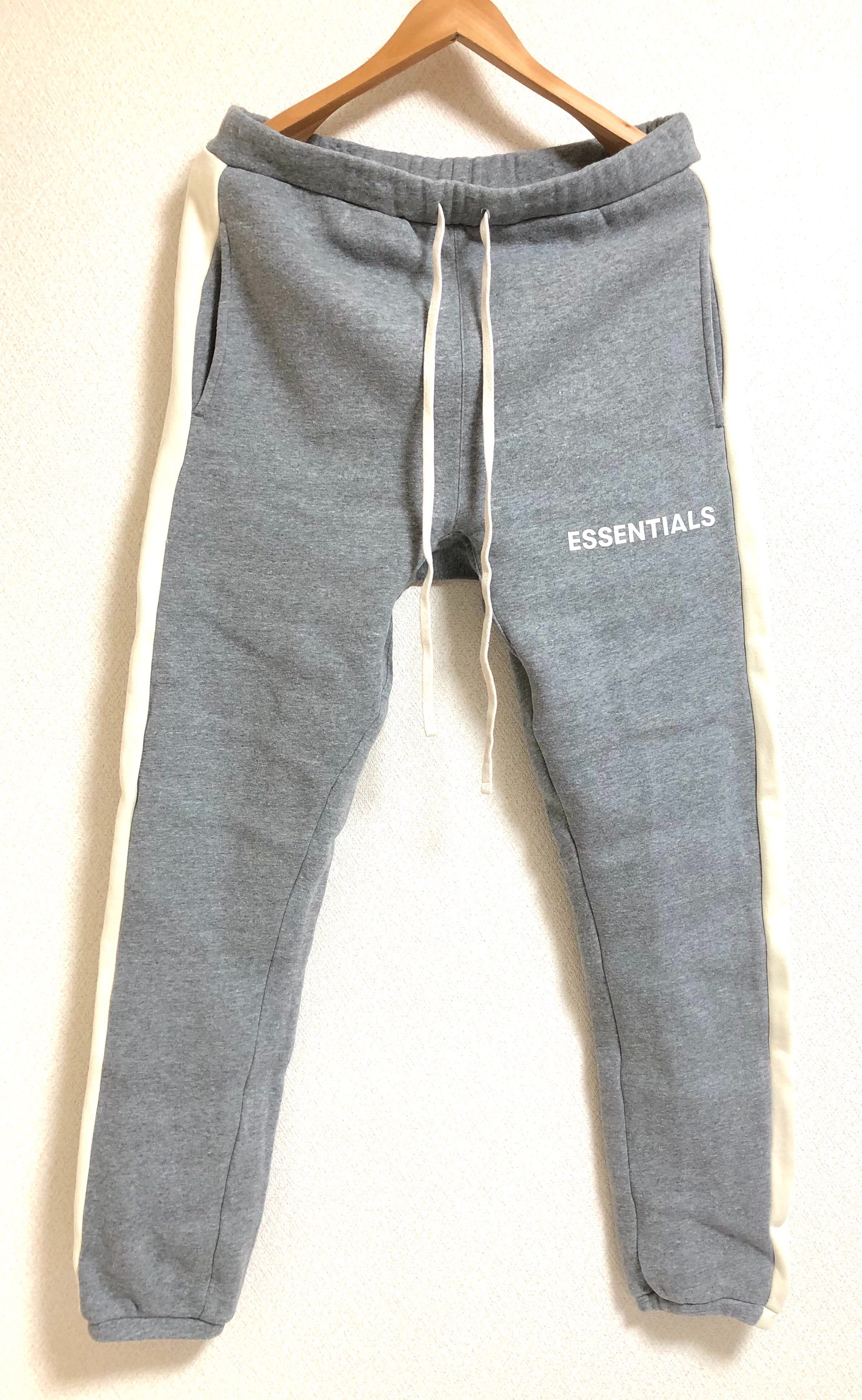 FEAR OF GOD Essentials Side Stripe Sweatpants "Grey"
