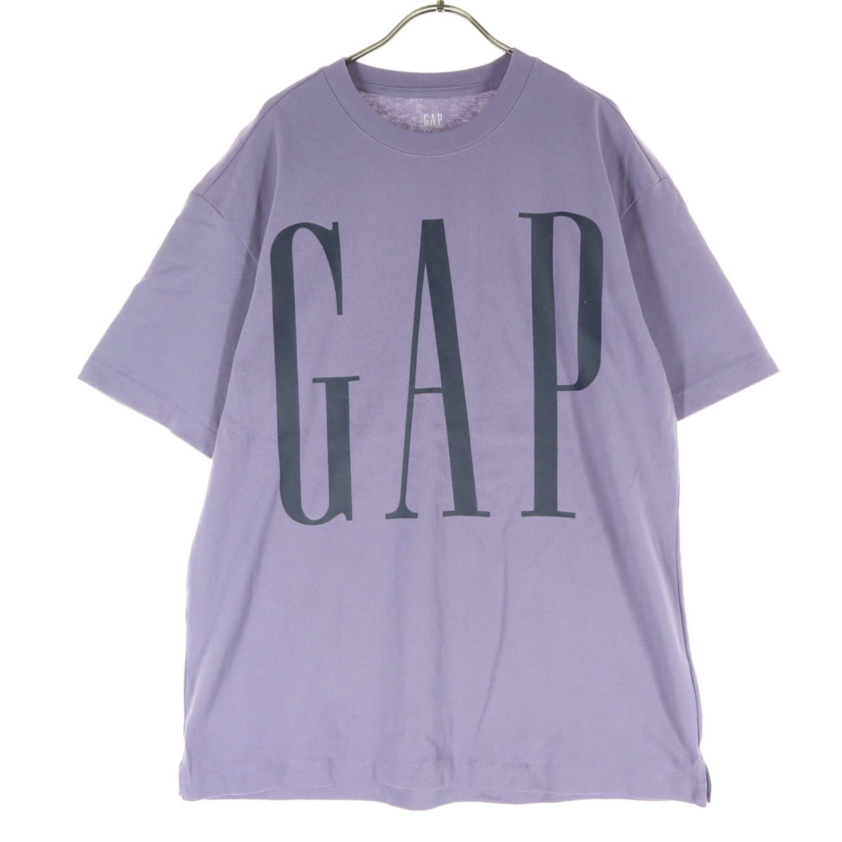 GAP ギャップ ロゴプリント 半袖 Tシャツ M パープル