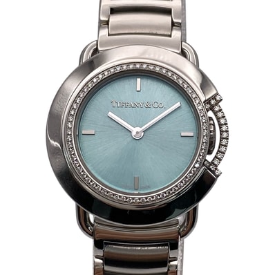 TIFFANY&Co. ティファニー ティファニー T ダイヤモンド 500Limited 腕時計 68477425 ステンレススチール シルバー レディース【中古】