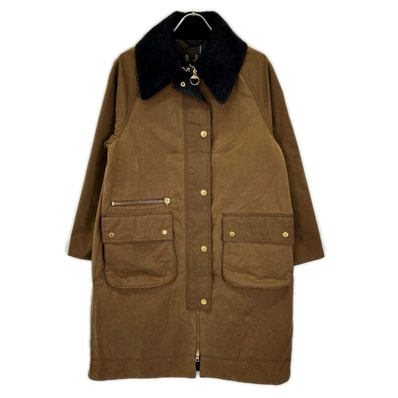 バブアー 23AW LWX1330TA51 ブラウン タウンフィールドワックス コート 10