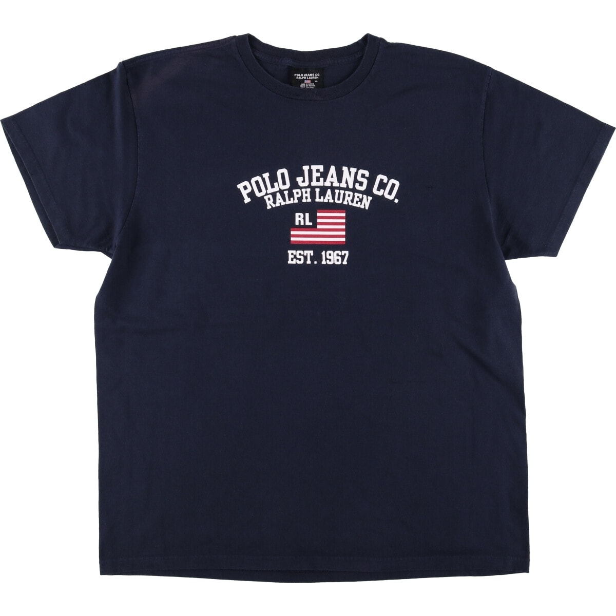 古着 ラルフローレン Ralph Lauren POLO JEANS COMPANY 半袖 ロゴTシャツ メンズXL相当/eaa529504