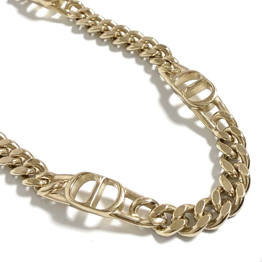 【美品】ディオール メンズ CD アイコン チェーンリンク ブレスレット 925