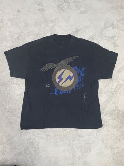 Travis Scott Cactus Jack For Fragment Create Tee "Black"