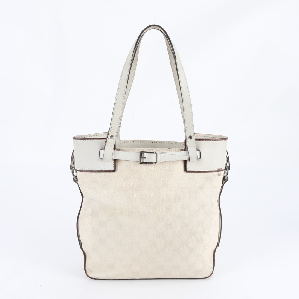 ■美品 グッチ GGキャンバス 107757 トート バッグ