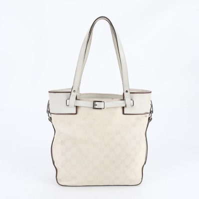 ■美品 グッチ GGキャンバス 107757 トート バッグ